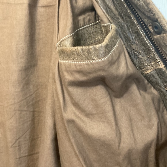 Michael Hoban Vintage Distressed Leather Jacket - Picture 10 of 10